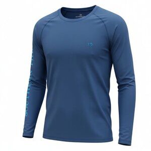 Southern Tide T3 Long Sleeve Performance Athletic Shirt Yacht Blue Men’s XL